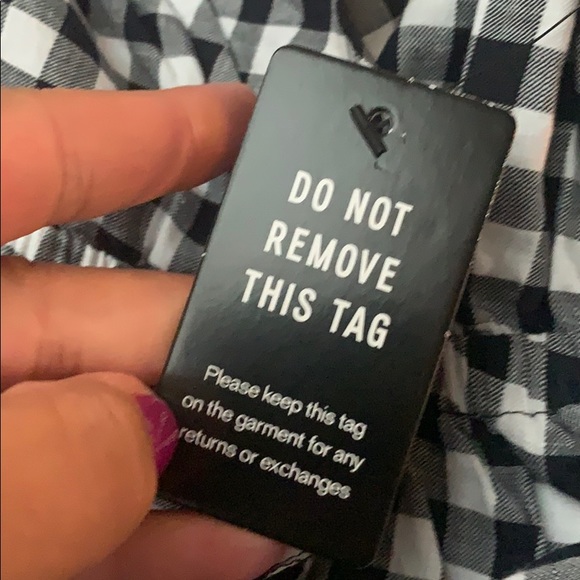 Gingham Ruffle Wrap Dress - Picture 6 of 6